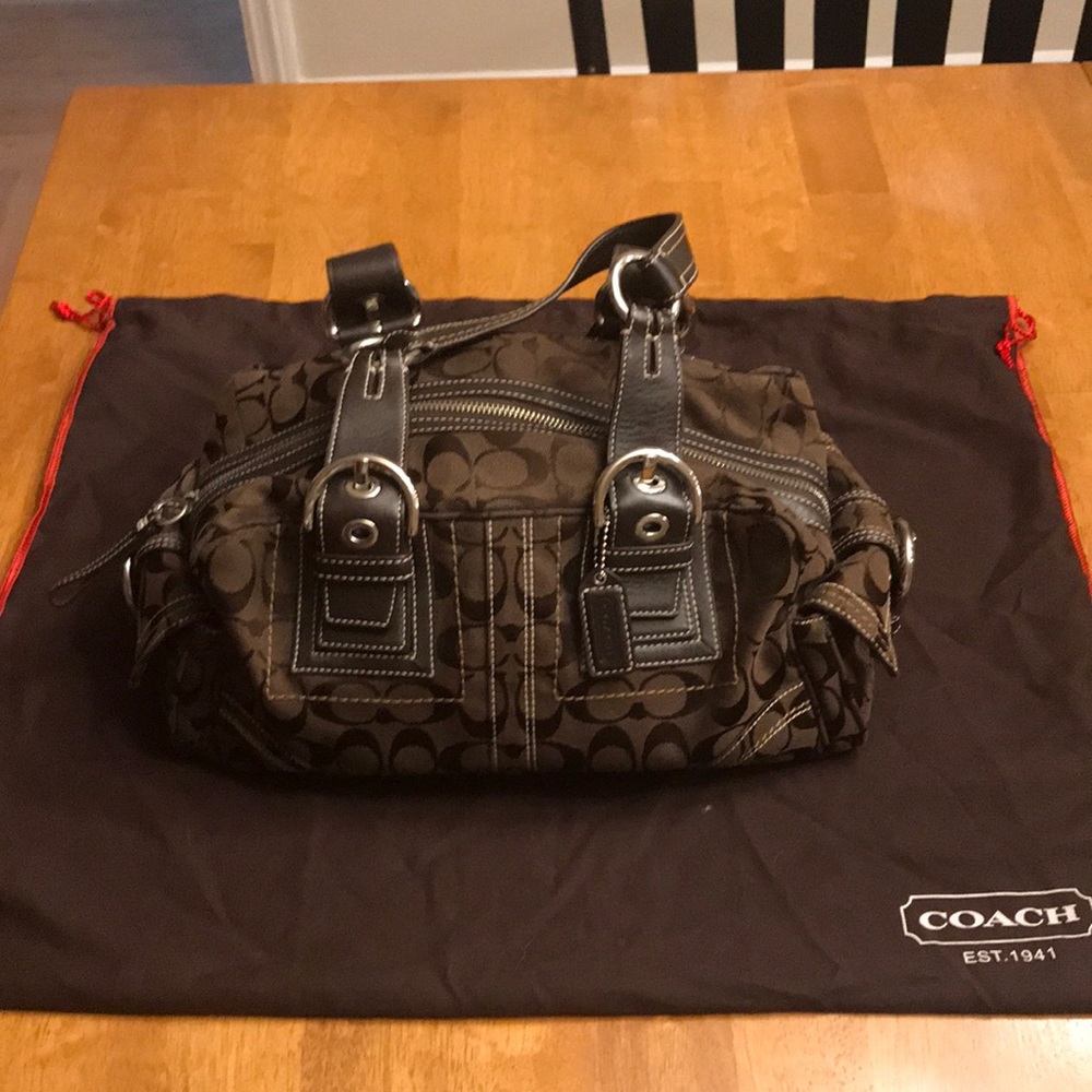Coach signature bag